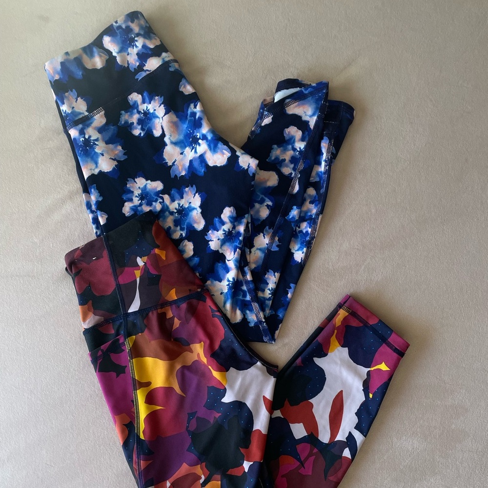 Floral leggings